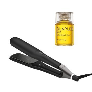  ghd Chronos Max Styler Black + Olaplex No.7 Bonding Oil 30ml