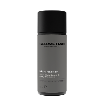 Sebastian Multitasker for Men 3-in-1 Hair, Beard and Body Shampoo 50ml