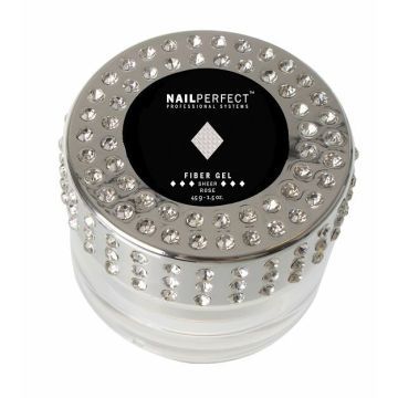 Fiber Gel Sheer Rose 45gr
