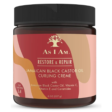 As I Am Restore & Repair Jamaican Black Castor Oil Curling Cream 227gr